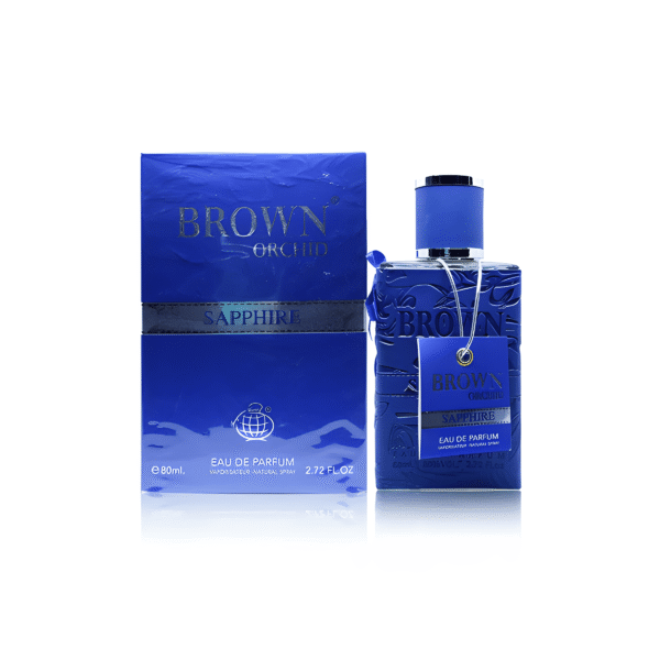 Brown orchid sapphire