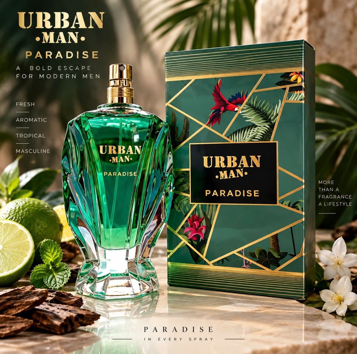 Urban man paradise